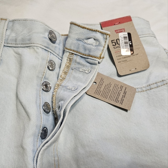 Levi's 501 Original Jean Shorts - Picture 3 of 12
